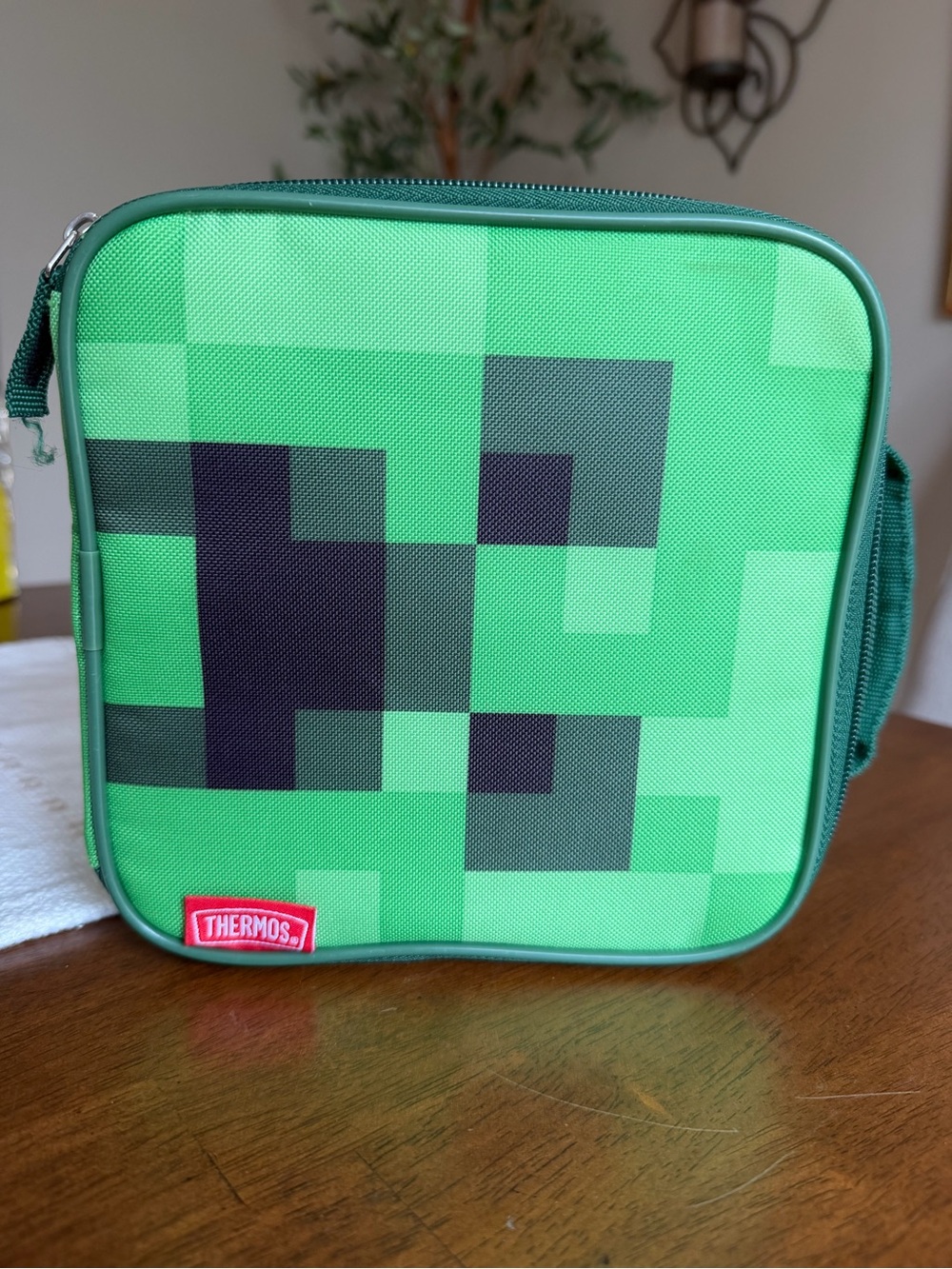 Thermos Minecraft Creeper Lunch Box